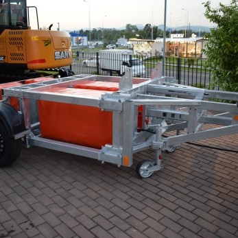 Səyyar frontal qoşqu hasarı