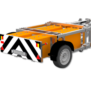 Səyyar frontal qoşqu hasarı