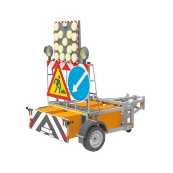 Səyyar frontal qoşqu hasarı